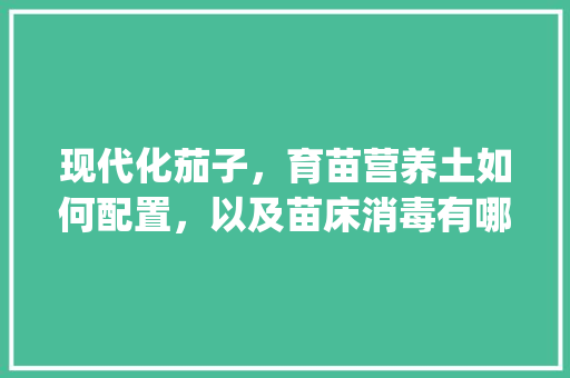 现代化茄子，育苗营养土如何配置，以及苗床消毒有哪些方法_种植番茄营养土怎么用的 现代化茄子，育苗营养土如何配置，以及苗床消毒有哪些方法_种植番茄营养土怎么用的 农业常识